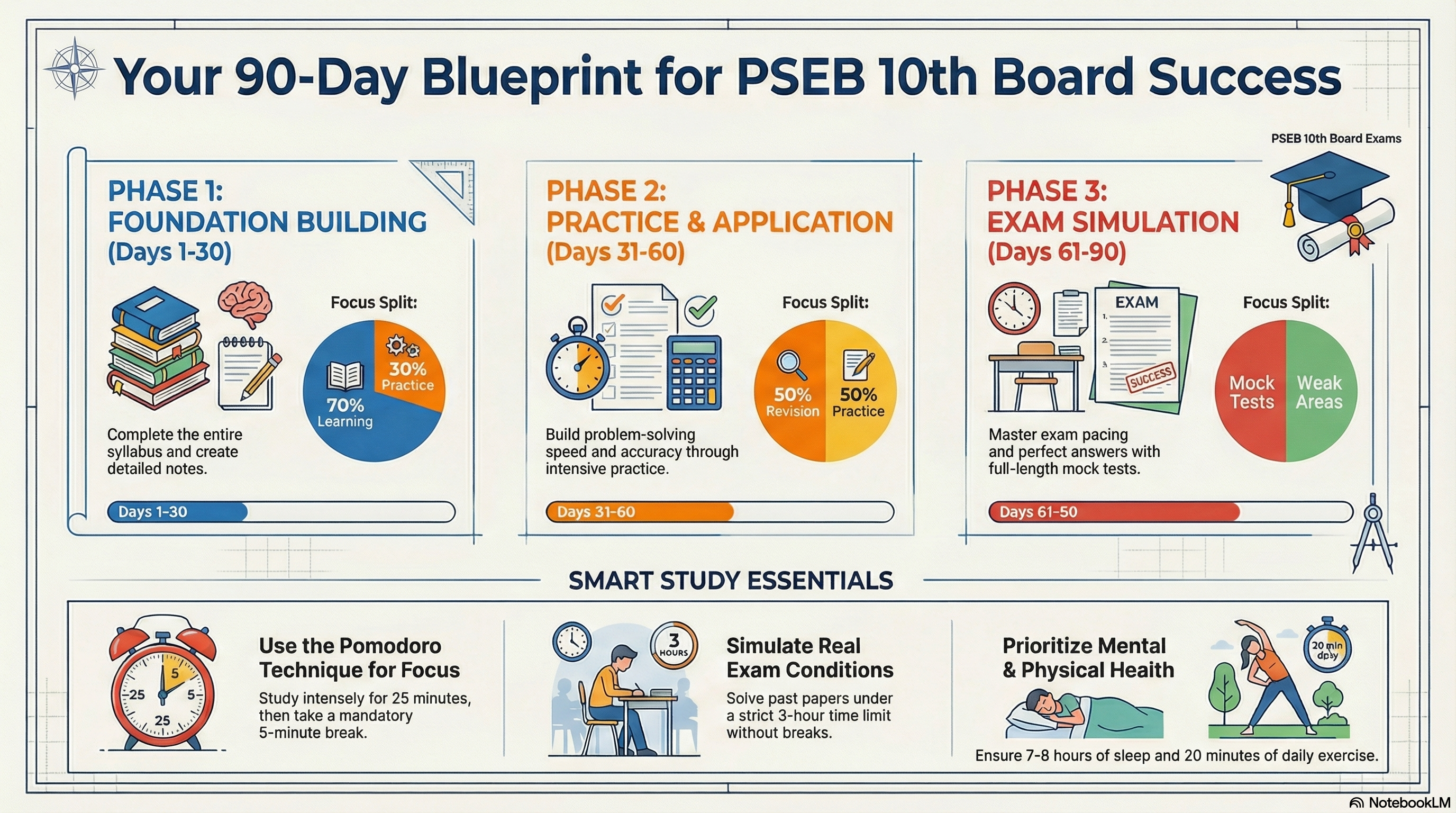 PSEB 10th Board Exams 2026: Complete 90-Day Strategy for Top Scores