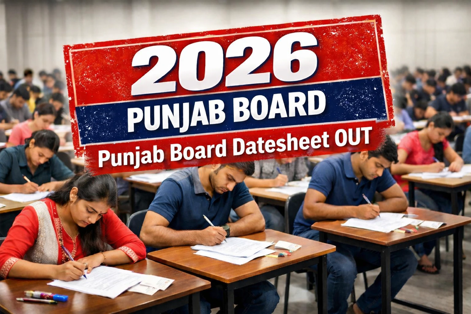PSEB Board Exam 2026 Datesheet Released: 8.4 Lakh Students to Appear