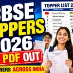 Cbse toppers list 2026 pdf download- List, High Scorers Shine Across India