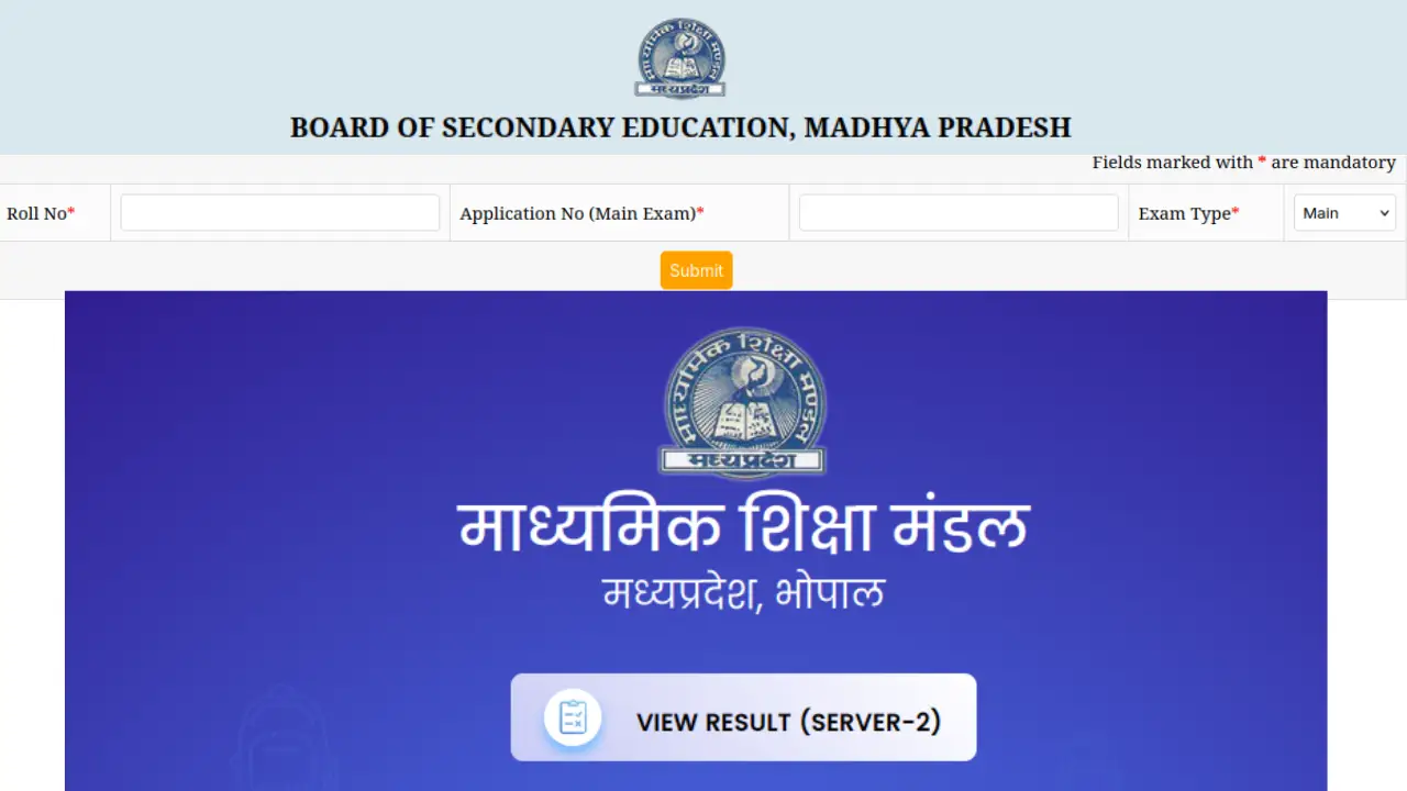MP Board Result 2026: MPBSE 10TH, 12TH Result on April 15,Check Time